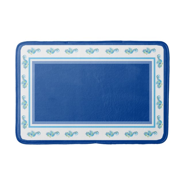 Alfombrilla De Baño Bath Mat Seaside Royal (Anverso)