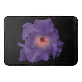 Alfombrilla De Baño Bath Mat Sword Lily Indigo Pink