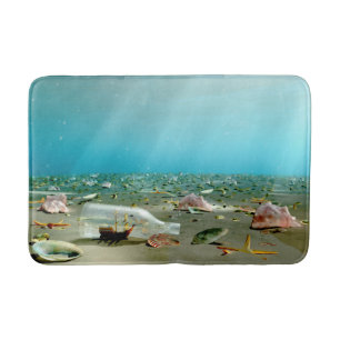 Alfombrilla De Baño Bathmat con restos de naufragio