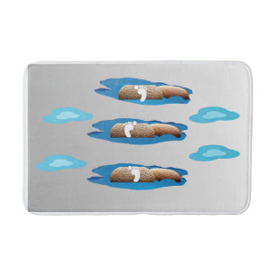 Alfombrilla De Baño Bathmat de camino de piedra tranquila