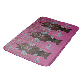 Alfombrilla De Baño Bathmat de Fox Boysenberry