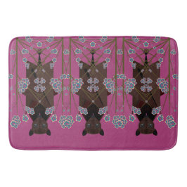 Alfombrilla De Baño Bathmat de Fox Boysenberry