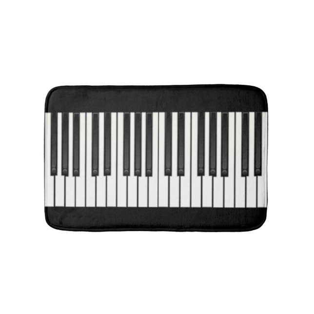 Alfombrilla De Baño Bathmat de teclado (Anverso)
