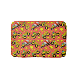 Alfombrilla De Baño Bathmat de zona de construcción