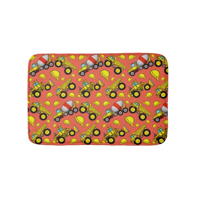 Alfombrilla De Baño Bathmat de zona de construcción (Anverso)