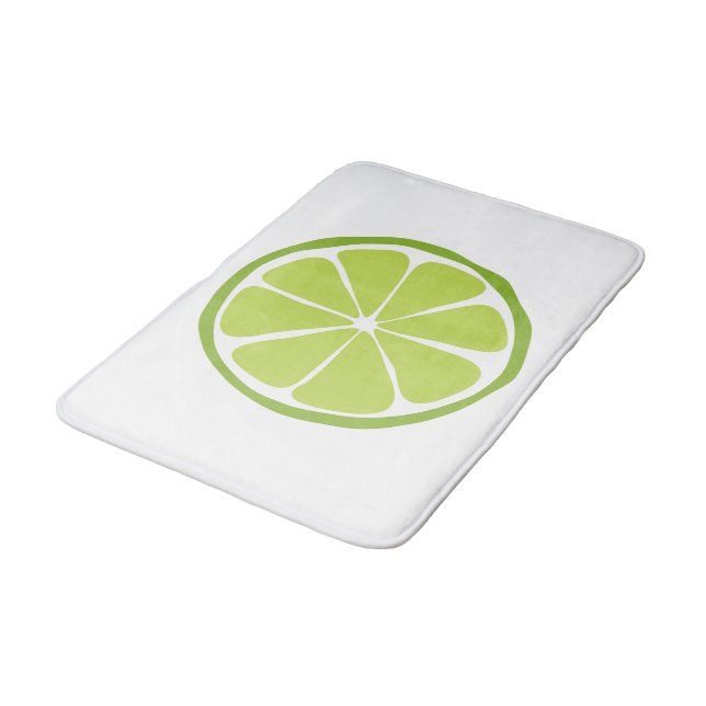 Alfombrilla De Baño Bathmat lime de verano (Angular)