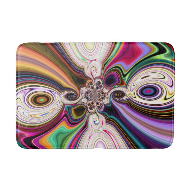 Alfombrilla De Baño Bathmat polar de ramas cósmicas (Anverso)
