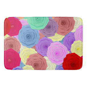 Alfombrilla De Baño Bathmat rosas