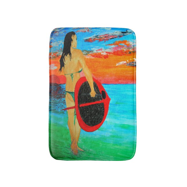 Alfombrilla De Baño Bathmats bubblepacífico (Frente vertical)