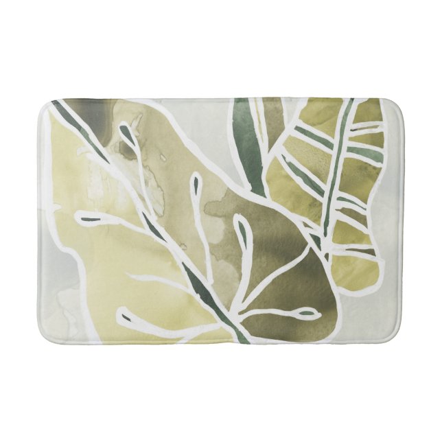 Alfombrilla De Baño Batik Leaves (Anverso)