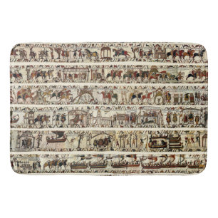 Alfombrilla De Baño BAYEUX TAPESTRY 1066 Batalla de los Hastings
