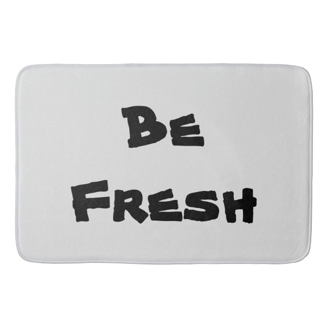 Alfombrilla De Baño Be Fresh Bath Mat (Anverso)