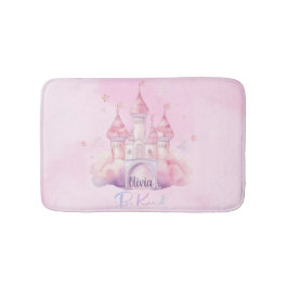 Alfombrilla De Baño Be Kind Palace en la nube rosa