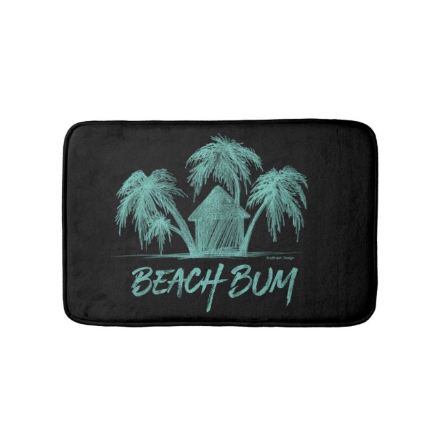 Alfombrilla De Baño Beach Bum Bath Mat (Anverso)