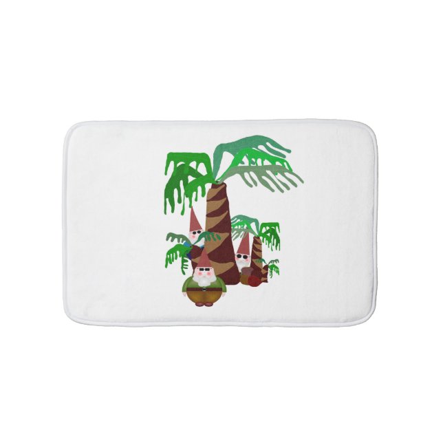 Alfombrilla De Baño Beach Gnomes Bathmat (Anverso)