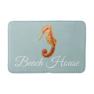 Alfombrilla De Baño Beach House Seahorse Medium Bath Mat