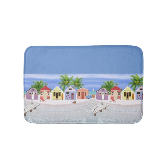 Alfombrilla De Baño Beach Hut (Anverso)
