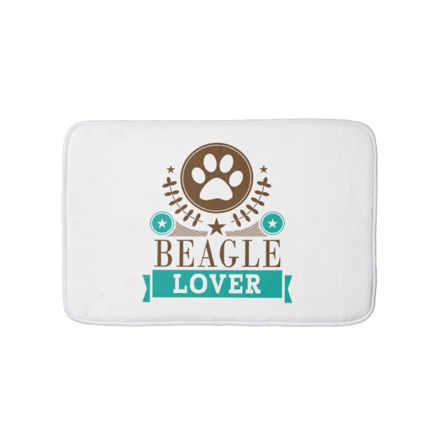 Alfombrilla De Baño Beagle Dog Lover (Anverso)