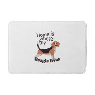 Alfombrilla De Baño Beagle Home