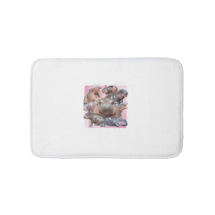 Alfombrilla De Baño Bebé Hippo Moo Deng Tank Top_4