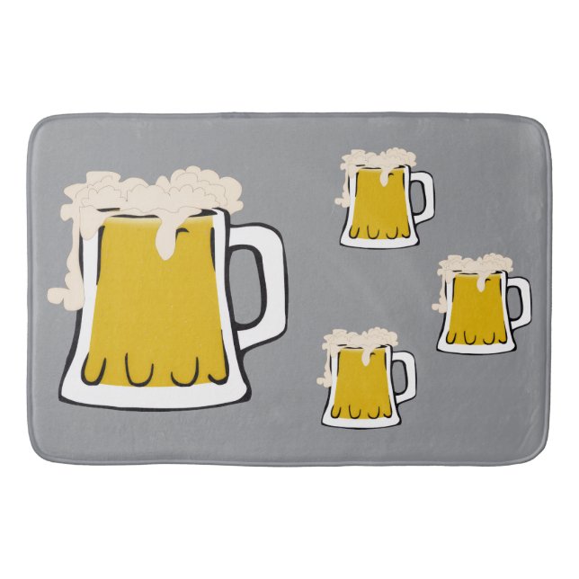 Alfombrilla De Baño Beer Mug Bath Mat (Anverso)