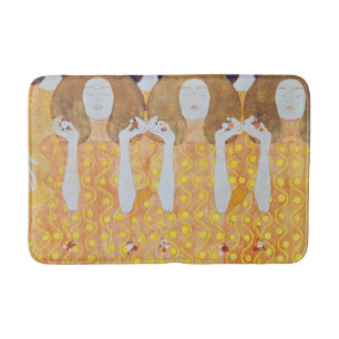 Alfombrilla De Baño Beethoven Frieze (detalle), Gustav Klimt