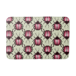 Alfombrilla De Baño Beetle rosa Cute Goblincore Inspire Lover