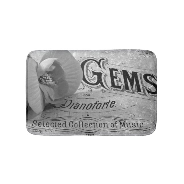 Alfombrilla De Baño Begonia Gems Pianoforte (Anverso)