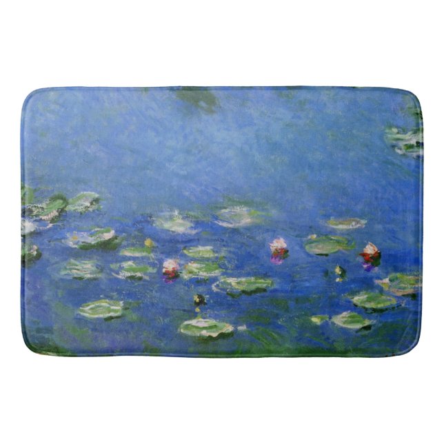 Alfombrilla De Baño Bella Artes Monet Water Lilies (1906) (Anverso)