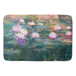 Alfombrilla De Baño Bella Artes Water Lily Pond Monet