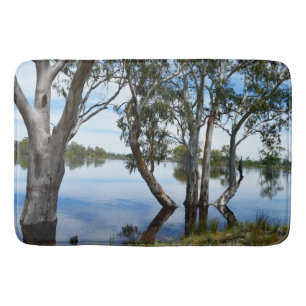 Alfombrilla De Baño Belleza De Un Árbol De Goma,