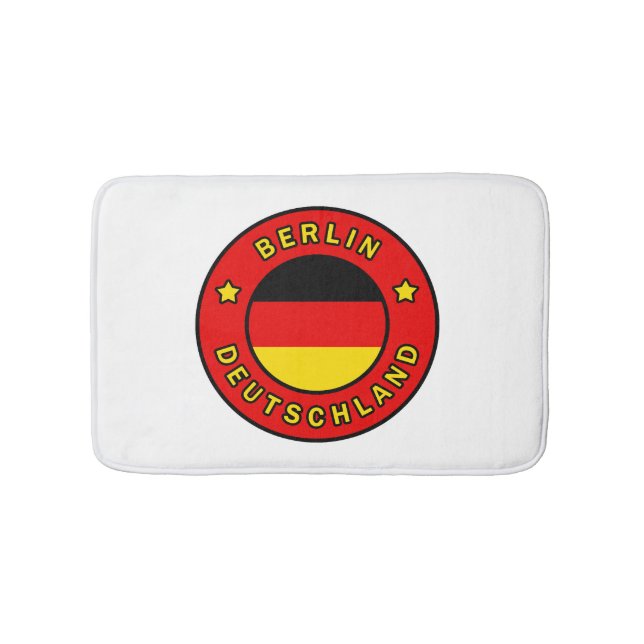 Alfombrilla De Baño Berlín Deutschland (Anverso)