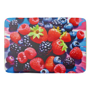 Alfombrilla De Baño Berrylicious Burst