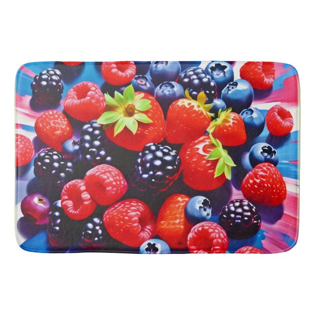 Alfombrilla De Baño Berrylicious Burst (Anverso)