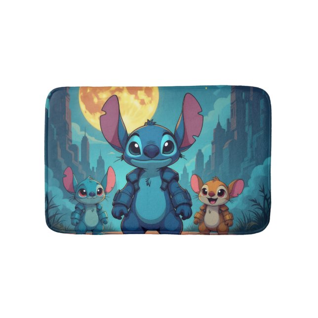 Alfombrilla De Baño Beste Freunde fürs Leben – Lilo & Stitch   (Anverso)