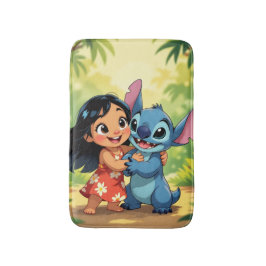 Alfombrilla De Baño Beste Freunde fürs Leben – Lilo & Stitch  