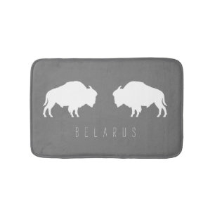 Alfombrilla De Baño Bielorrusia Bison З у б р Б е л htsnihtsnihtsni^Mi