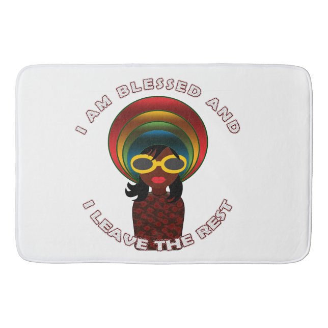 Alfombrilla De Baño Bienaventurada espiritual (Anverso)