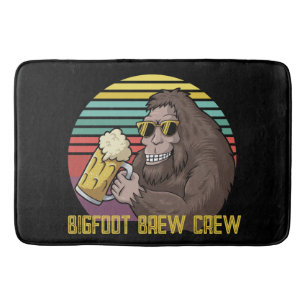 Alfombrilla De Baño Bigfoot Brew Crew