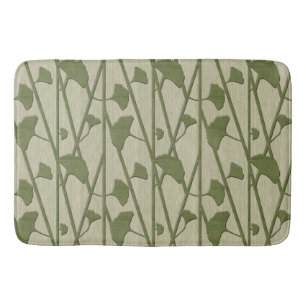 Alfombrilla De Baño biloba del ginkgo