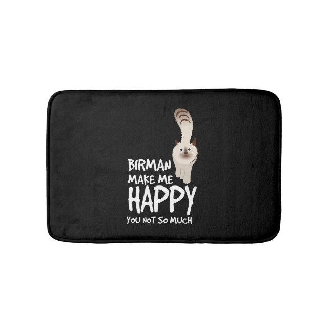 Alfombrilla De Baño Birman Cat (Anverso)