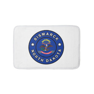 Alfombrilla De Baño Bismarck Dakota del Norte