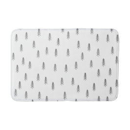 Alfombrilla De Baño  Black and White Bathroom Rug