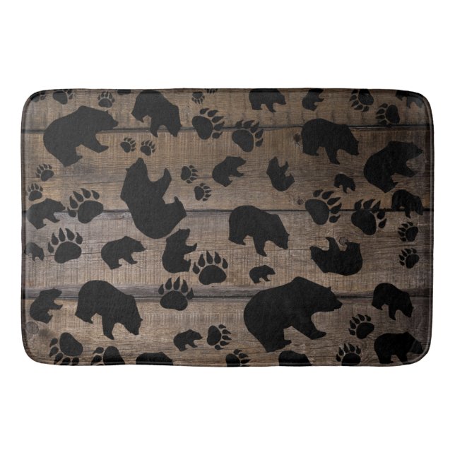 Alfombrilla De Baño Black Bear Black Bear Papers (Anverso)