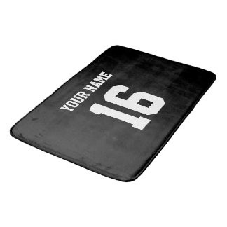 Alfombrilla De Baño Black Sporty Team Jersey