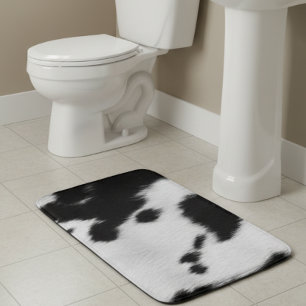 Alfombrilla De Baño Black White