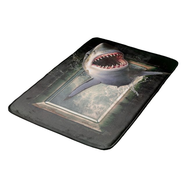 Alfombrilla De Baño Blanco (Angular)