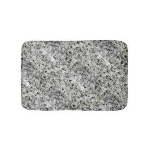 Alfombrilla De Baño Blanco de la roca del granito