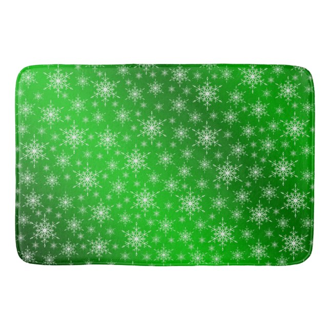 Alfombrilla De Baño blanco, estrella, estrellas, Navidades + Muestra,  (Anverso)