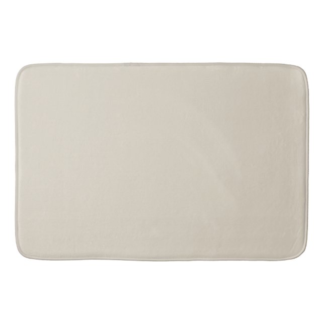 Alfombrilla De Baño Blanco Hueso (Anverso)